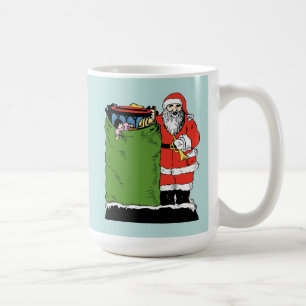 SANTA CLAUS RETRO COFFEE MUGS KAFFEETASSE