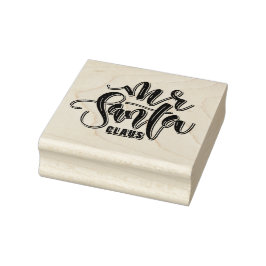 Santa Claus Rubber Briefmarke Gummistempel