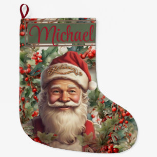 Santa Claus Saint Nicholas Weihnachtsfeiern Großer Weihnachtsstrumpf