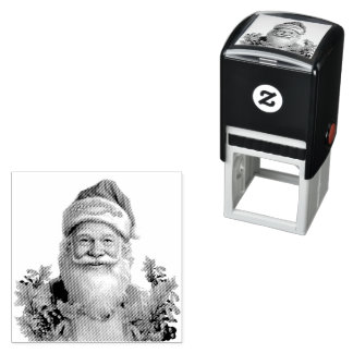 Santa Claus Saint Nicholas Weihnachtsfeiern Permastempel