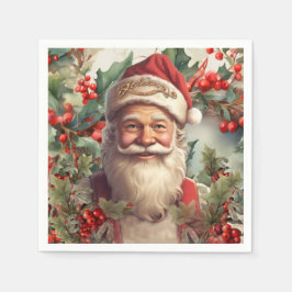 Santa Claus Saint Nicholas Weihnachtsfeiern Serviette