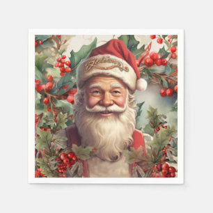 Santa Claus Saint Nicholas Weihnachtsfeiern Serviette