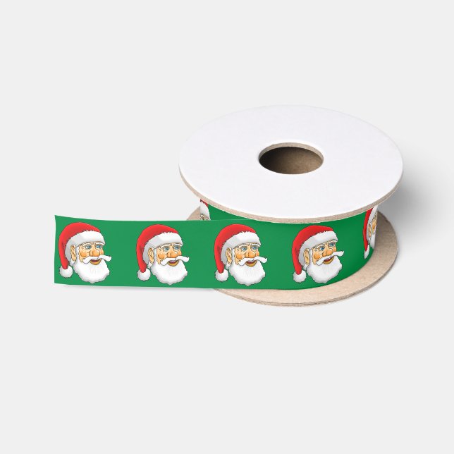 Santa Claus Satinband (Spule)