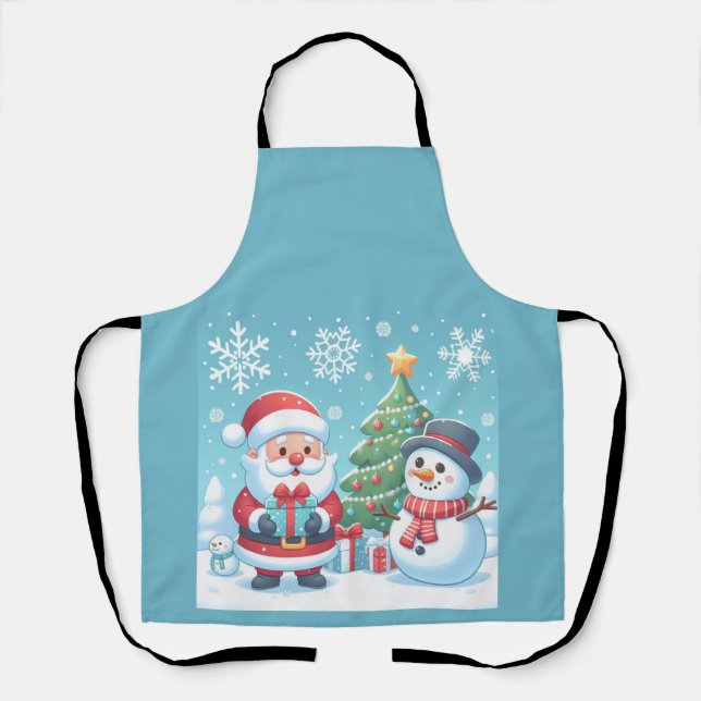 Santa Claus Schürze (Vorderseite)