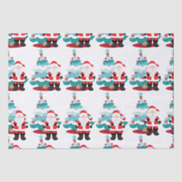 Santa Claus Seidenpapier