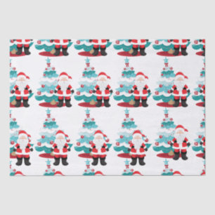 Santa Claus Seidenpapier