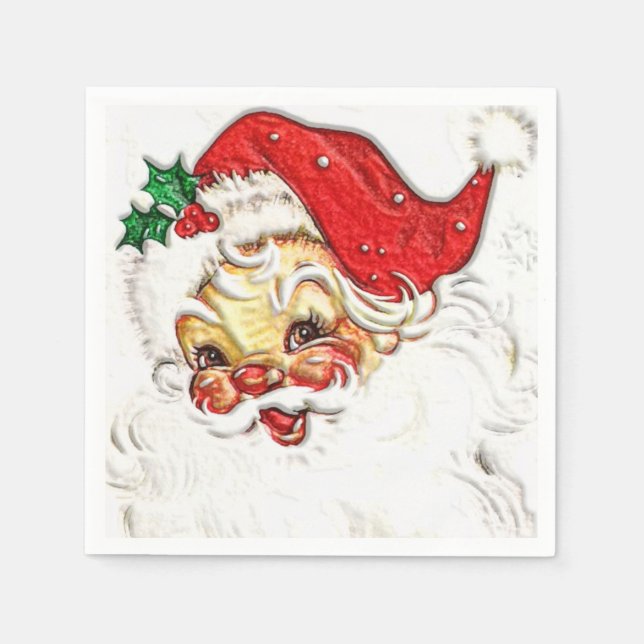 Santa Claus Serviette (Vorderseite)