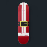 Santa Claus Skateboard<br><div class="desc">Weihnachtsskateboards - MIGNED Design - Individuell gestaltbar</div>