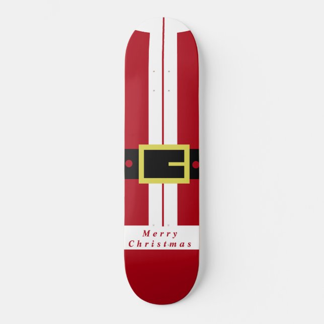 Santa Claus Skateboard (Vorderseite)