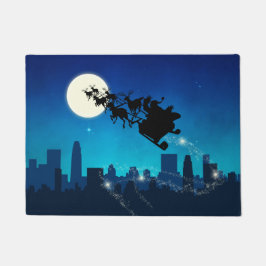 Santa Claus Sleigh Weihnachten Fußmatte