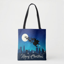 Santa Claus Sleigh Weihnachten Tasche