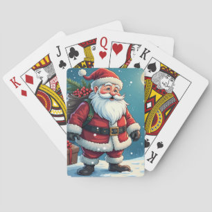 Santa Claus Spielkarten