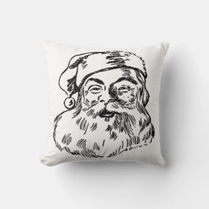 Santa Claus St. Nickolas Weihnachtsfeiertag Kissen