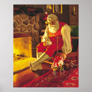 Santa Claus-St Nikolaus Poster