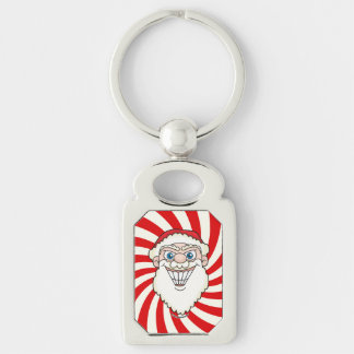 Santa Claus Starburst Screwball Graphics Schlüsselanhänger