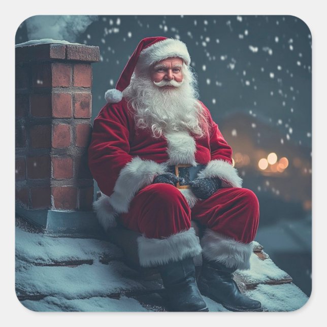 Santa Claus Stickers (Vorderseite)