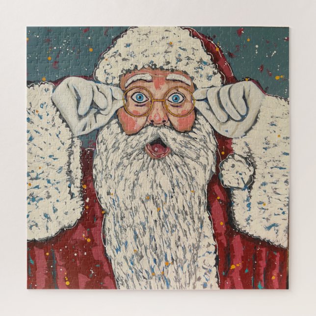 Santa Claus Surprised (Vertikal)