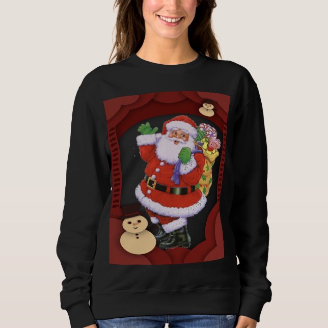 Santa Claus Sweatshirt (Vorderseite)