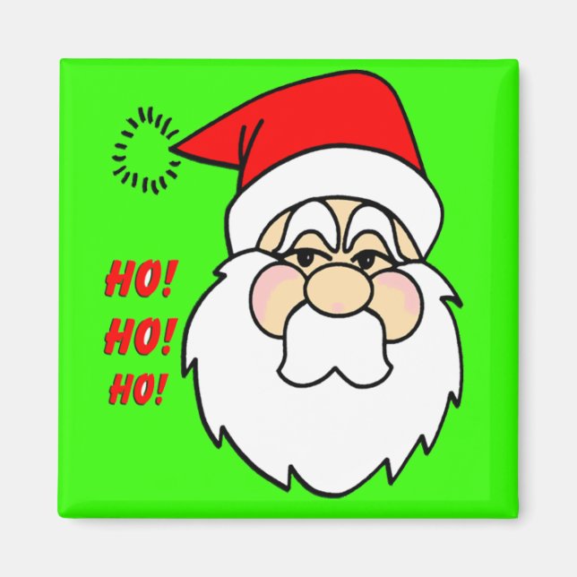 Santa Claus T - Shirt & GIfts Magnet (Vorne)