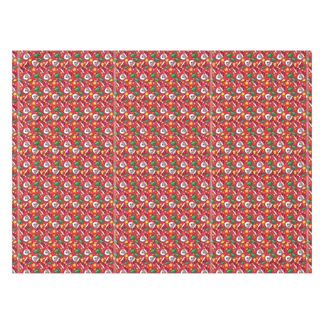 Santa Claus Tischdecke (Vorderseite (Horizontal))