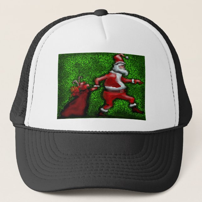 Santa Claus Truckerkappe (Vorderseite)
