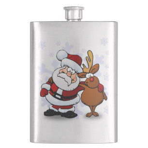 SANTA CLAUS UND RUDOLPH FLACHMANN