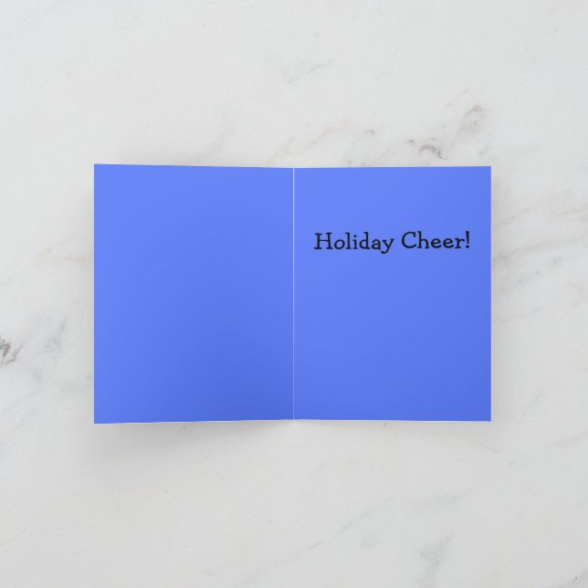 Santa Claus verkleidet Karte (Innenseite)