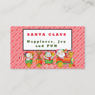 Santa Claus Visitenkarte