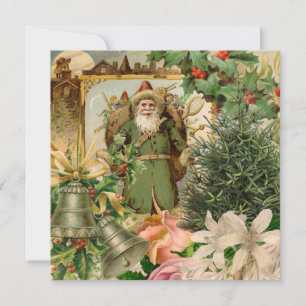 Santa Claus Weihnachten Antike Schöne Kunst