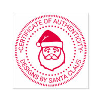 Santa Claus Weihnachten „Zertifikat der Echtheit“