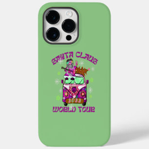 SANTA CLAUS WELTTOUR im Stil der 70er Jahre Case-Mate iPhone 14 Pro Max Hülle