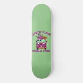SANTA CLAUS WELTTOUR im Stil der 70er Jahre Skateboard
