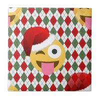 santa claus wink emoji