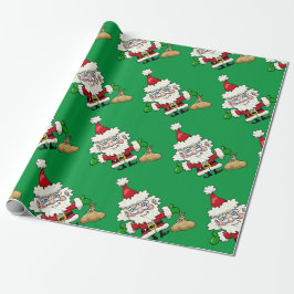 Santa Claus Wrapping Paper Geschenkpapier