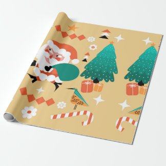 Santa Claus Wrapping Paper Geschenkpapier