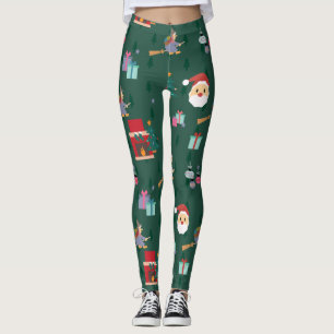 Santa claus ziana leggings
