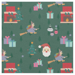 Santa claus ziana stoff