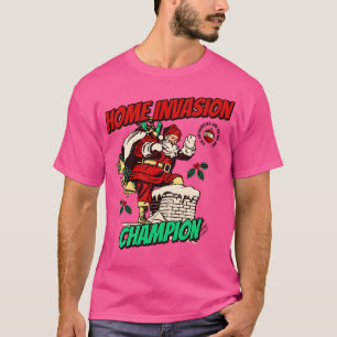 Santa Claus Zuhause Invasion Champion seit ewig T-Shirt