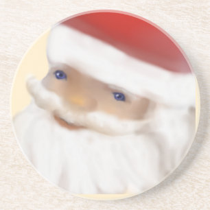 Santa Clause auf dem Weg Getränkeuntersetzer
