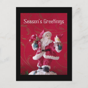 Santa Clause Ferien Postkarte