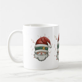 Santa Clause mit Red Green Hat Weihnachten Kaffeetasse