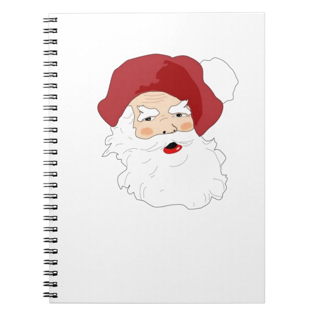 Santa Clause Notizblock (Vorderseite)