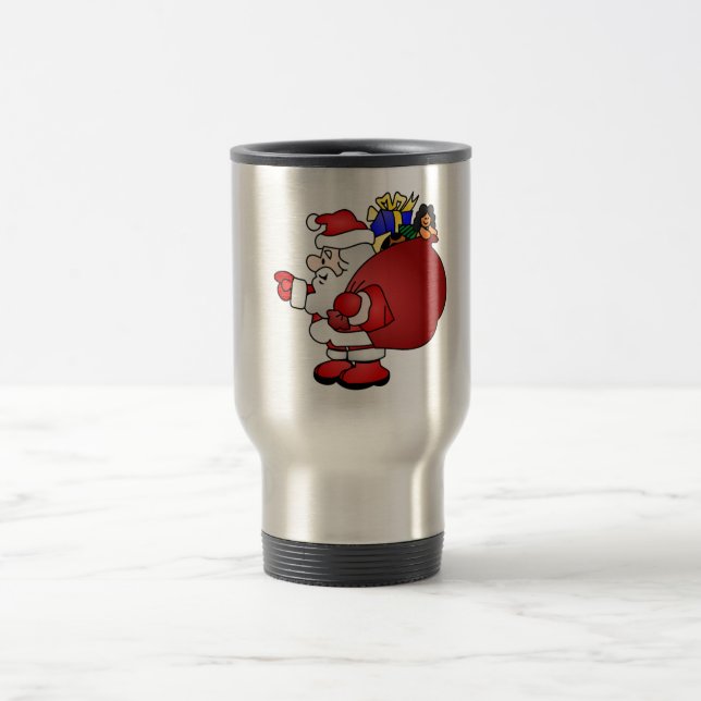 Santa Clause Reisebecher (Mittel)