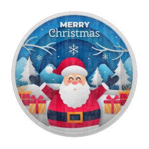 Santa Clause Schneidebrett