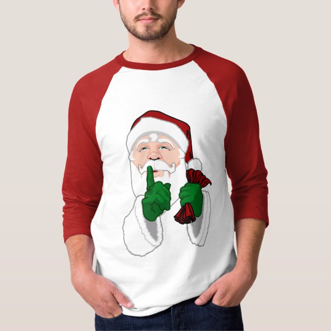 Santa Clause Shirts Spaß Womens Santa T - Shirt (Vorderseite)
