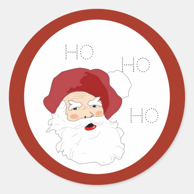 Santa Clause Stickers (Vorderseite)