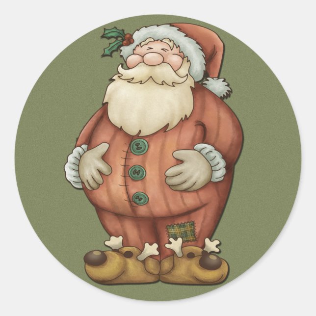 Santa Clause Stickers (Vorderseite)