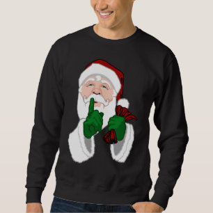 Santa Clause Sweatshirt Classic Santa Sweatshirts