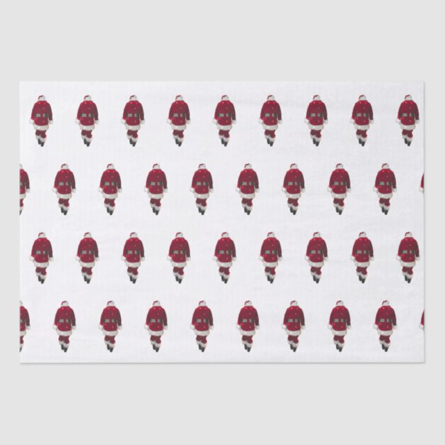 Santa Clause Tissue Paper Seidenpapier (Vorderseite)