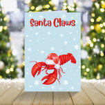 Santa Claws Funny Humster Crustaceancor Feiertagskarte<br><div class="desc">👉 Legen Sie ein Lächeln auf das Gesicht mit diesem Weihnachtsmann lustigen Hummer Weihnachten und Ferienkarte! - Klicken Sie einfach, um dieses Design zu personalisieren 🔥 Mein Versprechen - Dieses Design ist einzigartig - Es ist mit Ihnen im Hinterkopf 🙏 Danke für die Unterstützung meines kleinen Unternehmens - Wenn Sie...</div>
